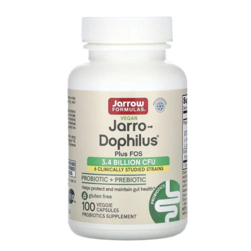 JARROW FORMULAS Jarro-Dophilus + FOS, 100 vcaps